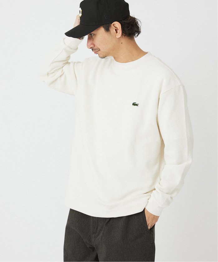セール】LACOSTE / ラコステ 別注 ワッフル L/S Tシャツ