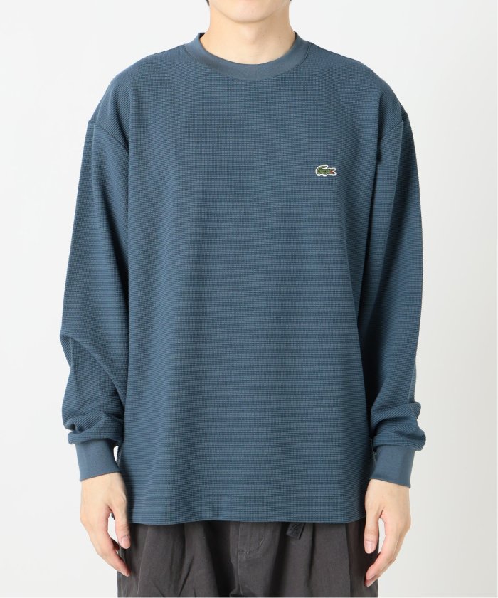 セール】LACOSTE / ラコステ 別注 ワッフル L/S Tシャツ