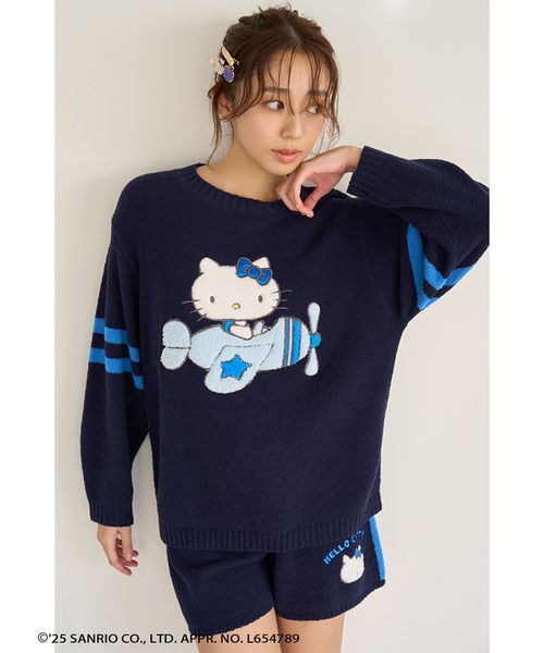WEB限定カラーあり】【HELLO KITTY】ニットプルオーバー