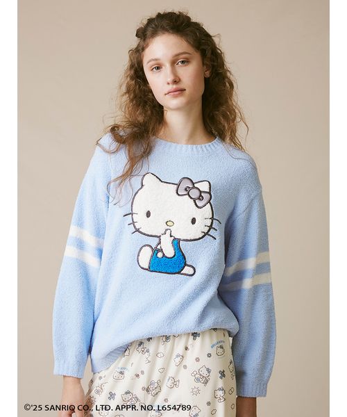 WEB限定カラーあり】【HELLO KITTY】ニットプルオーバー