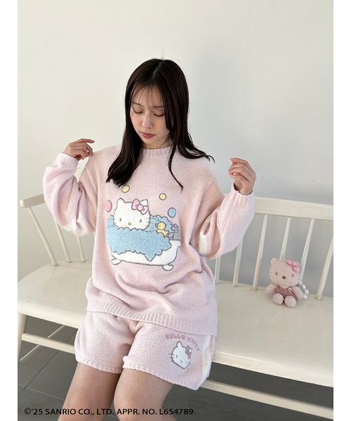 WEB限定カラーあり】【HELLO KITTY】ニットプルオーバー