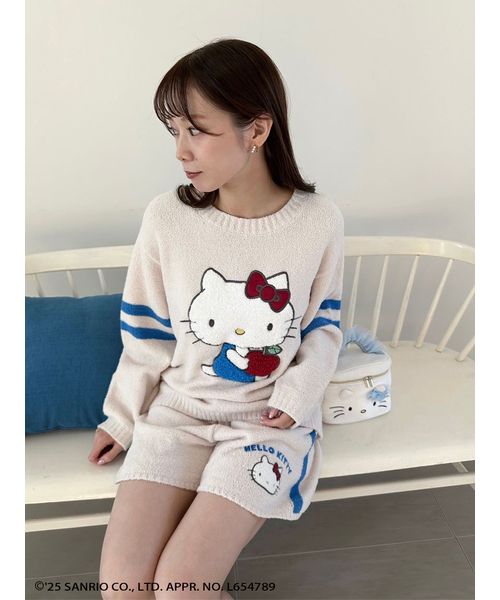 SNIDELHOME 完売品！【HELLO KITTY】ニットプルオーバー WEB限定カラーあり】【HELLO KITTY】ニットプルオーバー（ルーム