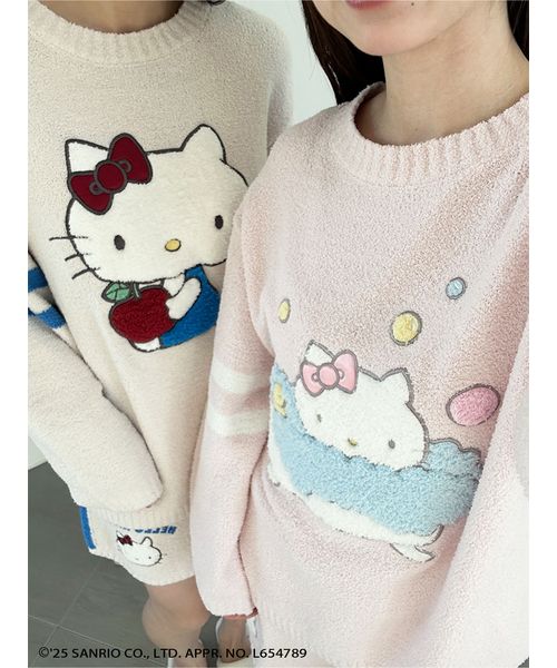 WEB限定カラーあり】【HELLO KITTY】ニットプルオーバー