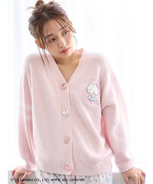 WEB限定カラーあり】【HELLO KITTY】ニットカーディガン WEB限定カラーあり】【HELLO KITTY】ニットカーディガン