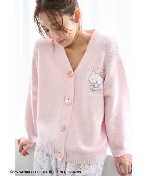 WEB限定カラーあり】【HELLO KITTY】ニットカーディガン WEB限定カラーあり】【HELLO KITTY】ニットカーディガン