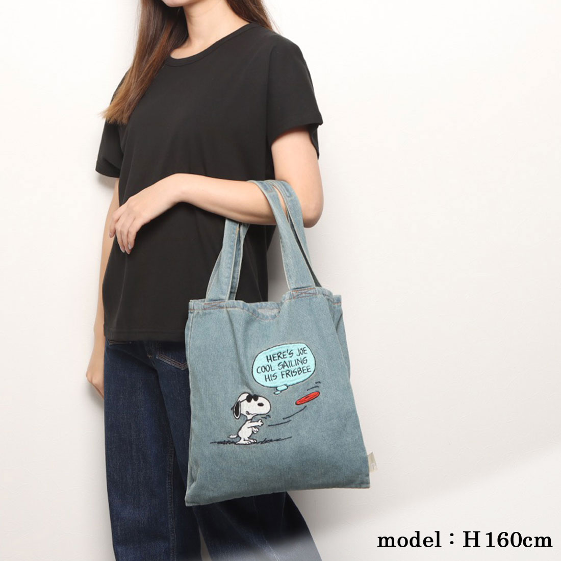 ルートート ROOTOTE SNOOPY スヌーピー 刺繍 トートバッグ IP