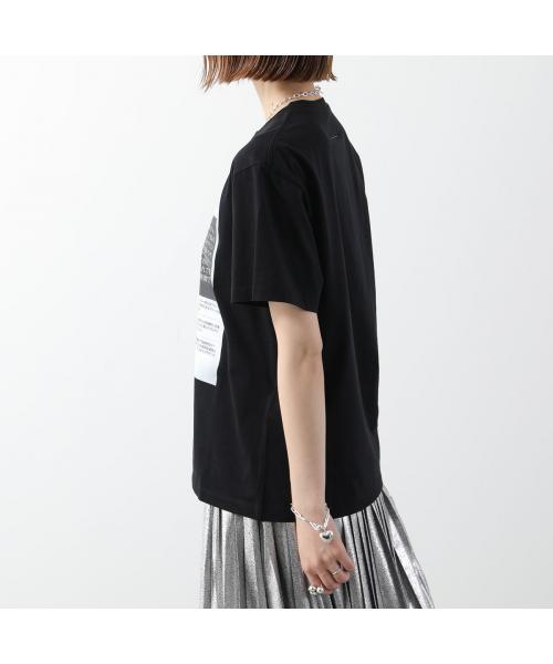 MM6 エムエムシックス レディースクルーネックTシャツ S52GC0337 S24312 ホワイト MM6 エムエムシックス メゾンマルジェラ Tシャツ S52GC0327