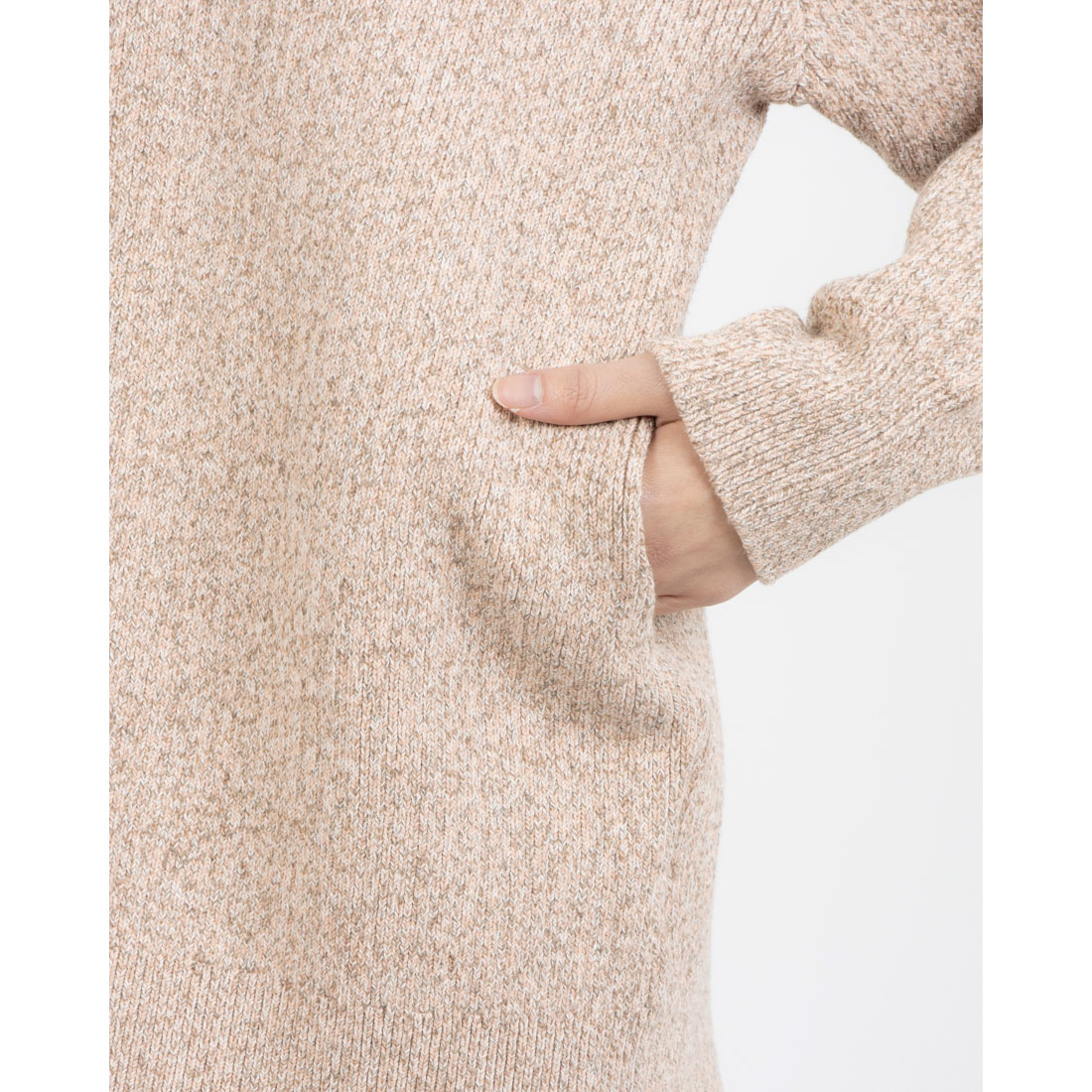 クラネ CLANE W FACE COLOR MIX HOLE SLEEVE C/D(507861261 クラネ CLANE W FACE COLOR MIX HOLE SLEEVE C/D(507861261