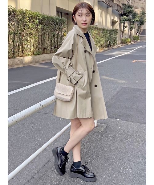 セール 40%OFF】ミドルフレアトレンチコート(507862316