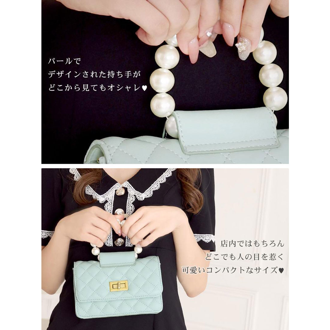 Chanel ライムグリーン キルティングバックパック
