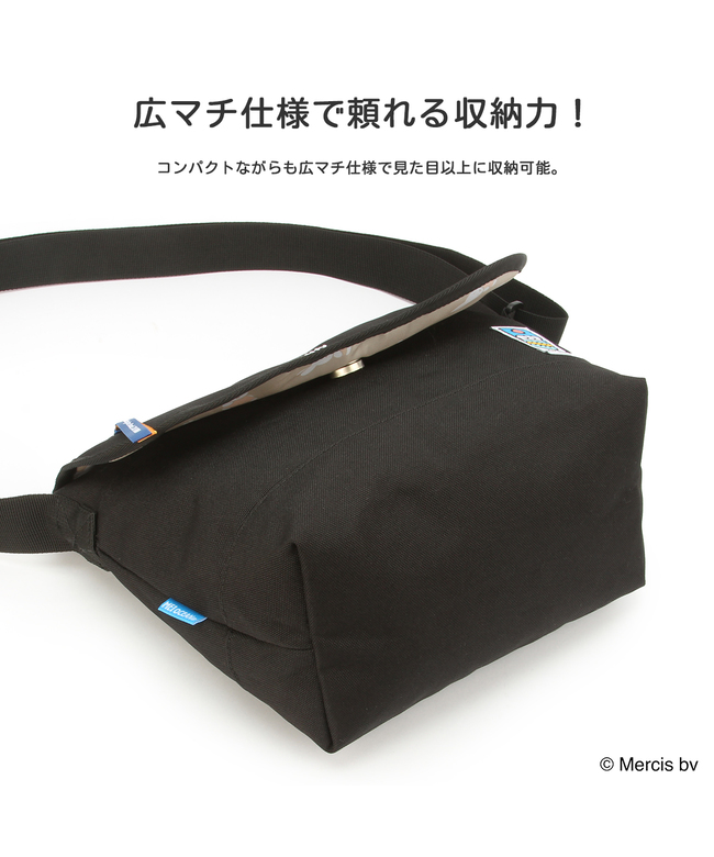 ショルダーバッグ Mechucon ショルダーバッグ 斜め掛け 横型 強撥水加工 ヒロミチナカノ
