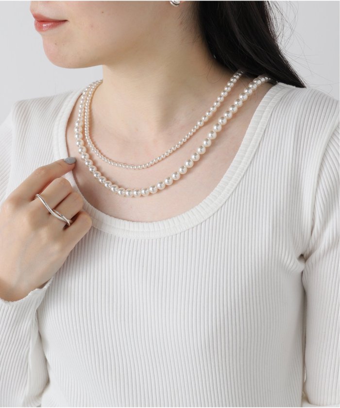 SHASHI シャシ Mykonos Necklace ネックレス SHASHI / シャシ LOUISE PEARL NECKLACE(507861750) | スピック