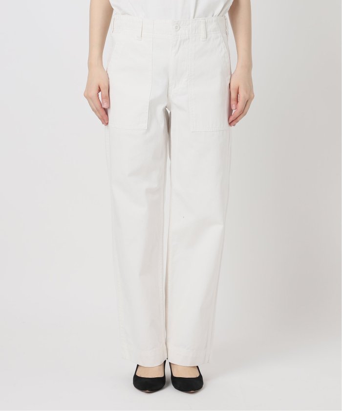 低価格で大人気の spick&span ルーズベイカーパンツ40 計っ パンツ