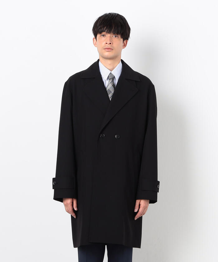 クーポン】【セール10%OFF】ウールライク 2WAYトレンチ