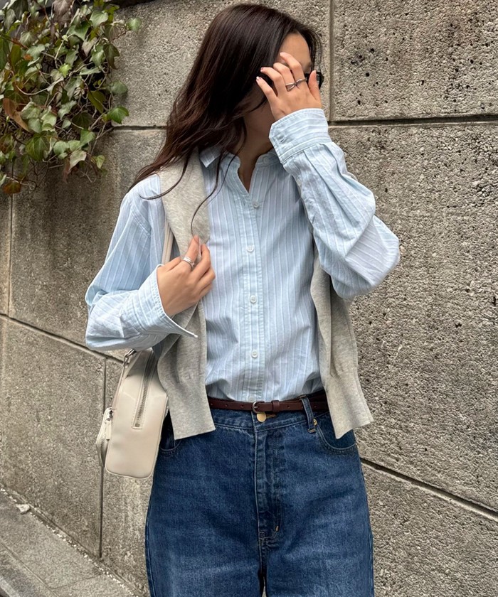 クーポン】【セール40%OFF】FR刺繍オックスコンパクトシャツ