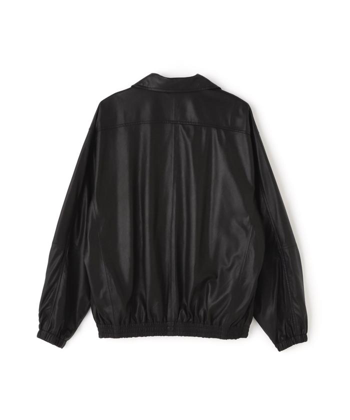 YOKE SHEEP SUEDE LEATHER TRAINING JACKET
