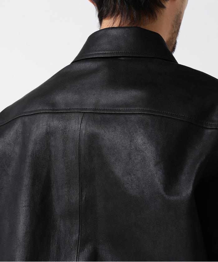 YOKE/ヨーク/GOAT SUEDE NAPPALAN LEATHER ZIP BLOUSON