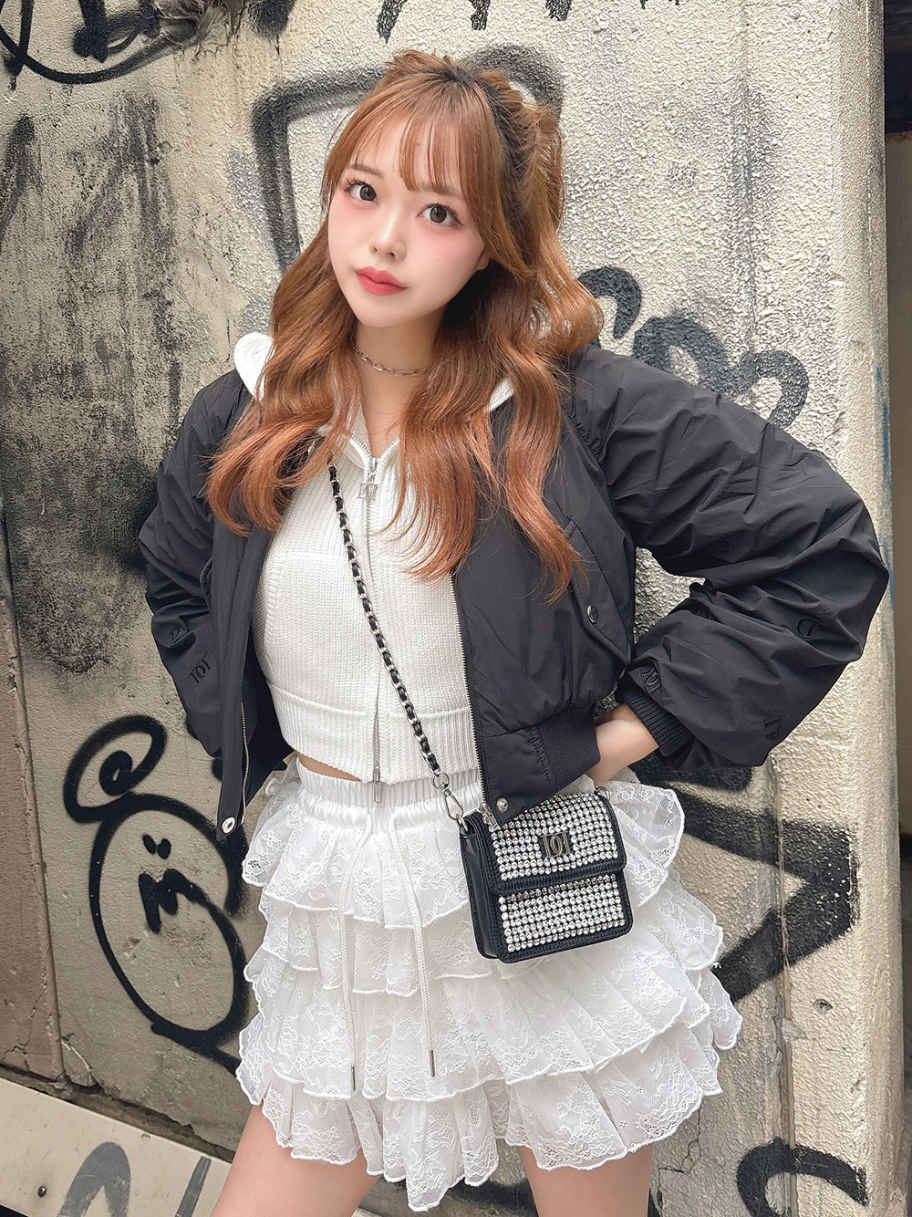 ダーリッチ Darich DDショートニットジップパーカー(507852105 ダーリッチ Darich DDショートニットジップパーカー(507852105