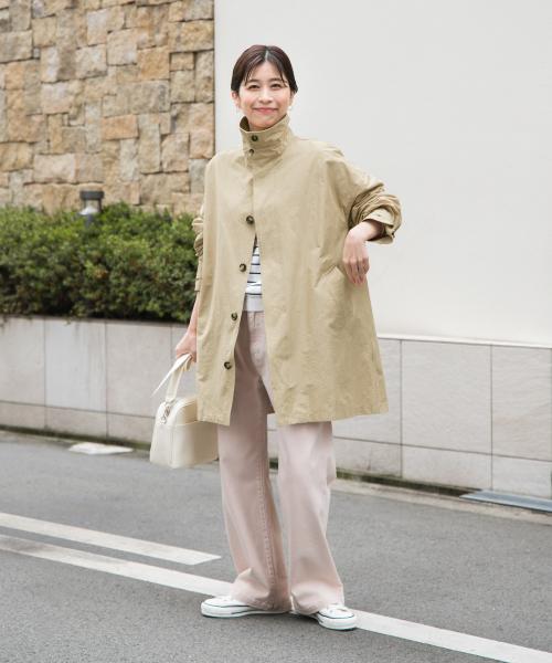 セール 30%OFF】スタンドカラーミドルコート(507872295