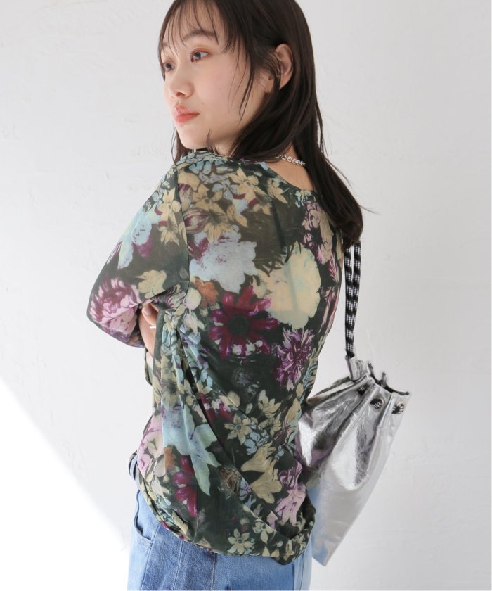 フラワーシアーロングスリーブTシャツ(507875012) | ジャーナル