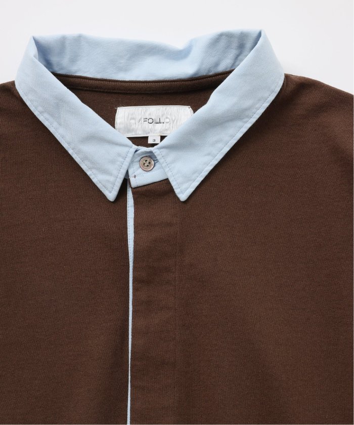 FOLL / フォル】dry cotton rugby shirt(507875895