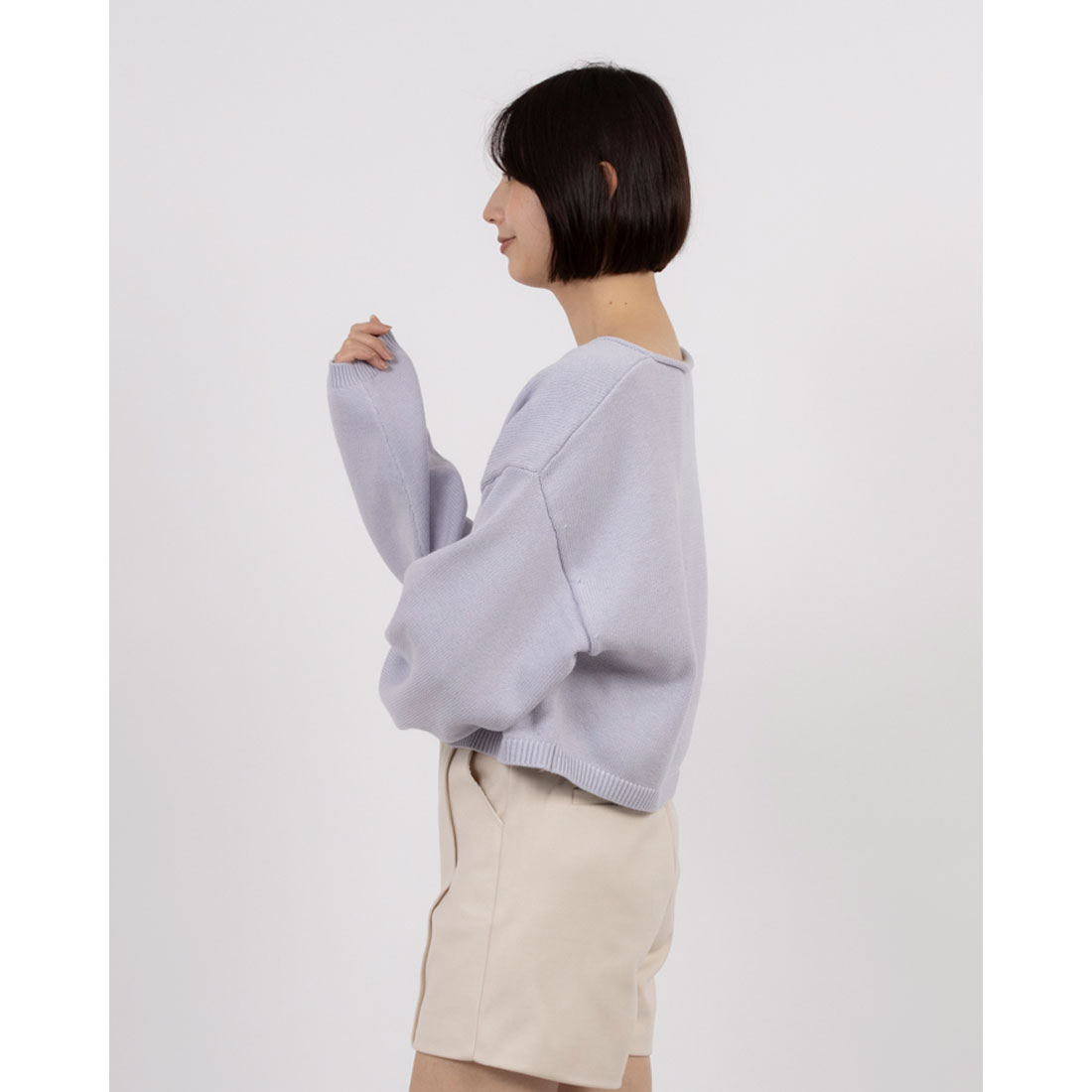 トップス CLANE ROLL NECK SHORT KNIT TOPS クラネ CLANE ROLL NECK SHORT KNIT TOPS(507876112) | クラネ