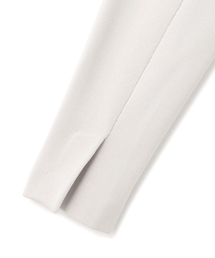 【洗える】シンセティックミラノリブ ニットジャケット　今季　未使用 セール】【洗える】シンセティックミラノリブ ニットジャケット