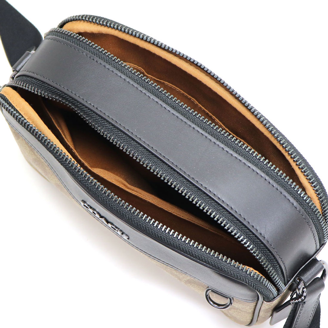コーチ COACH コーチ ショルダーバッグ メンズ COACH チャコール