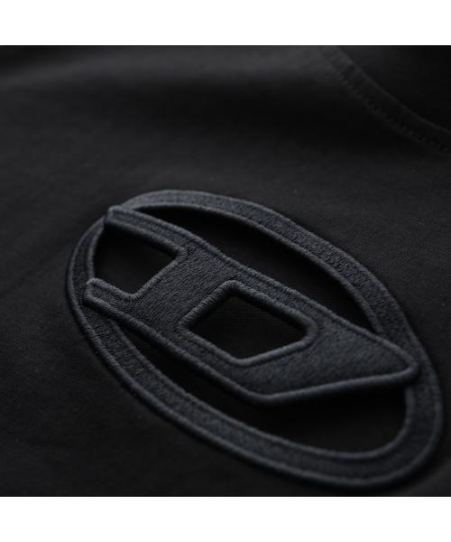 【新品✨タグ付き】DIESEL ディーゼル Dロゴ刺繍 ブラックワンピース S 関税送料込】DIESEL D-ANGIEL 刺繍ロゴ ワンピース (DIESEL