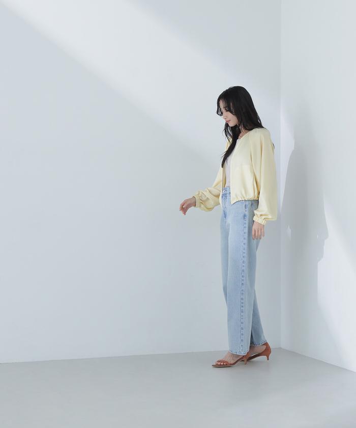 NATURAL BEAUTY BASIC ドルマンジップアップブルゾン ドロストジップブルゾン | N. Natural Beauty Basic*（エヌ