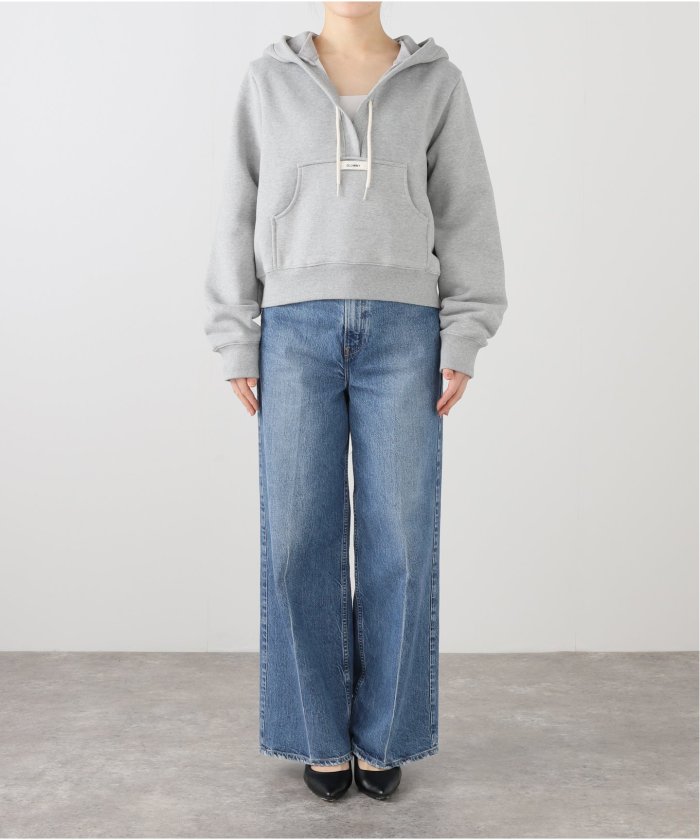 GLOWNY》 CIAO V CUT HOODIE (GLOWNY/パーカー・フーディ