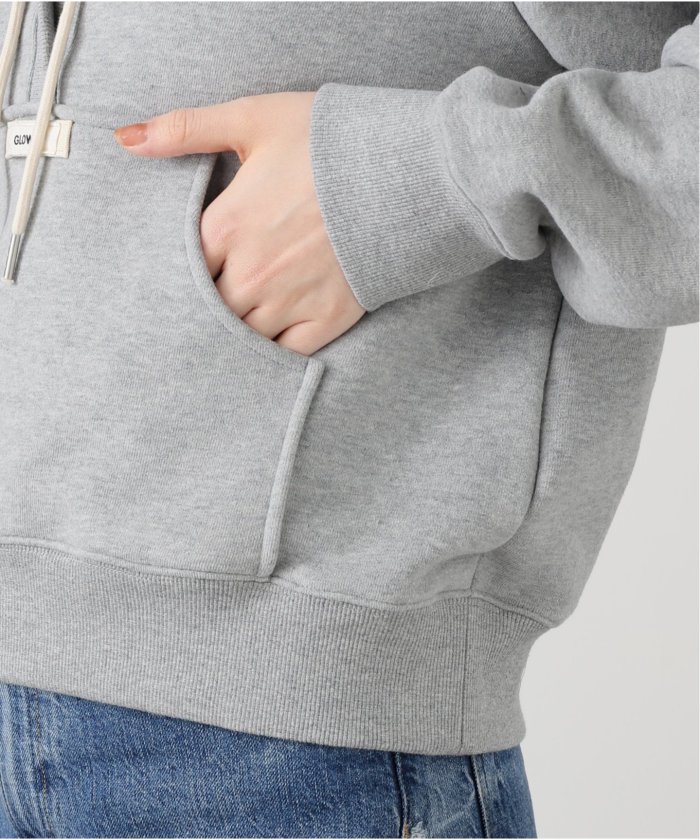 GLOWNY》 CIAO V CUT HOODIE (GLOWNY/パーカー・フーディ