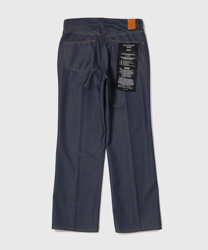 美品　今季SS ADAM ET ROPE' JEANS アダムエロペ　デニム ADAM ET ROPE'｜ワイド イージー デニムパンツ / ADAM ET ROPE
