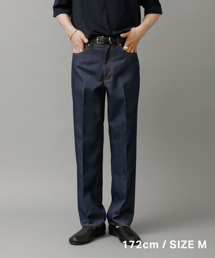 【NIKKE】ワイド デニム スラックス ADAM ET ROPE' JEANS ADAM ET ROPE'｜NIKKE ワイド イージー スラックスデニム / ADAM