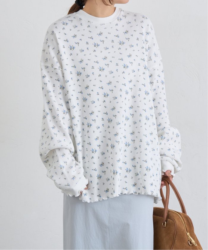 ワッフルオーバートップス（Tシャツ/カットソー）｜U by