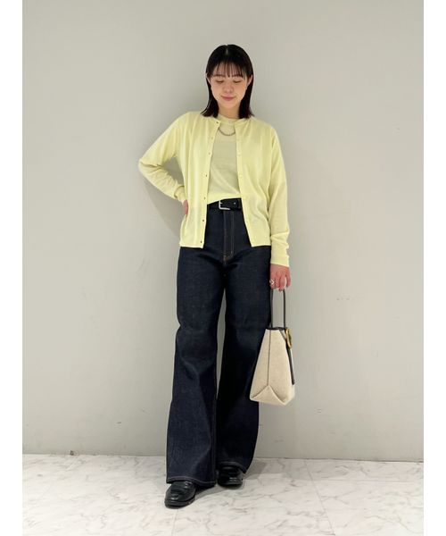 セルビッチワイドストレートデニムパンツ【ウォッシャブル
