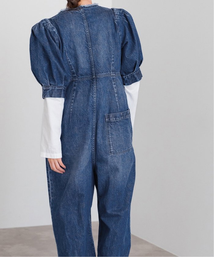 IENA×upper hightsパフスリーブオールインワン upper hights/アッパーハイツ THE M パフスリーブオールインワン