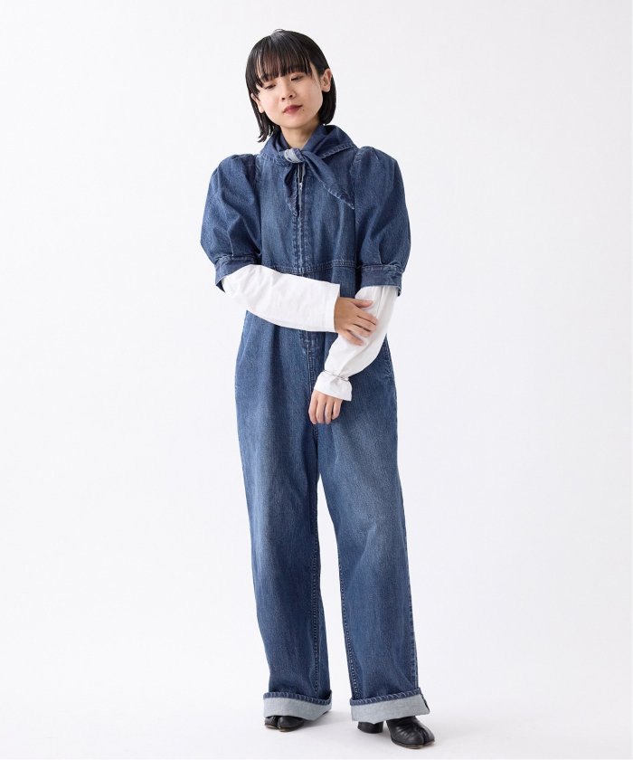 イエナ　upper hights THE M パフスリーブオールインワン upper hights/アッパーハイツ THE M パフスリーブオールインワン