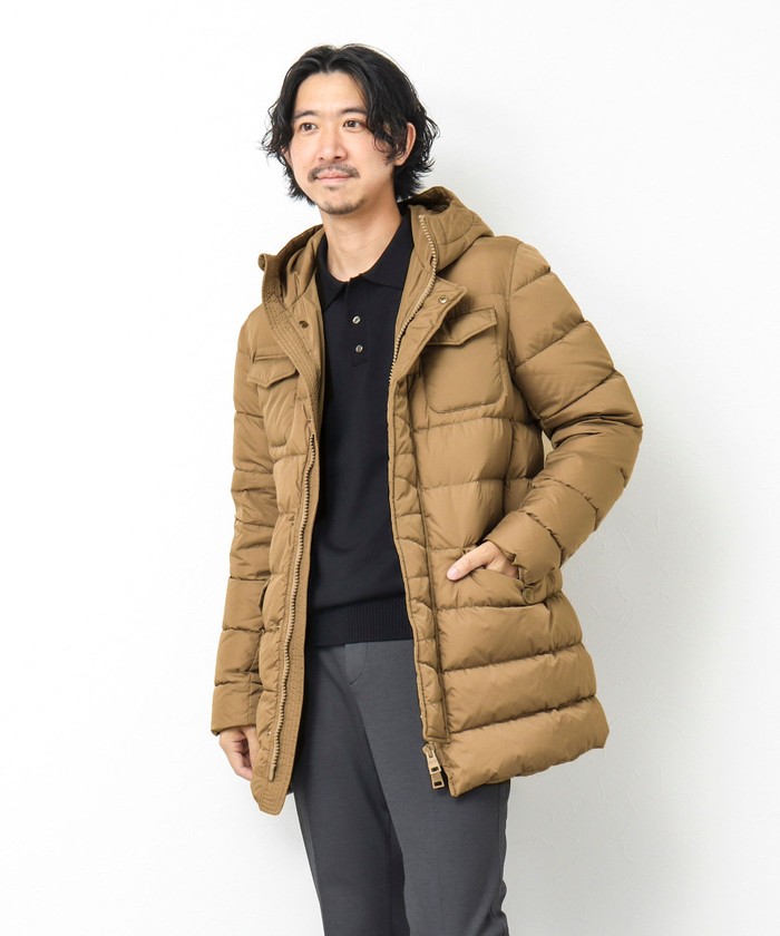 セール 20%OFF】【HERNO/ヘルノ】《撥水》4ポケット フード