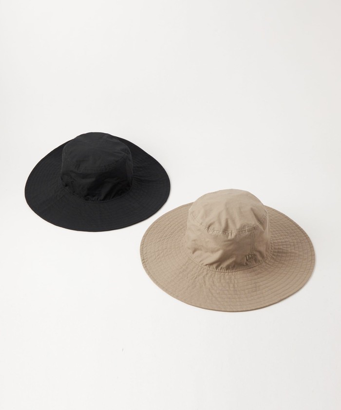 グリーンレーベルリラクシング別注　NEW ERA ワイドブリム ハット撥水　新品 別注】＜NEW ERA＞ワイドブリム ハット3 －撥水－(507893117