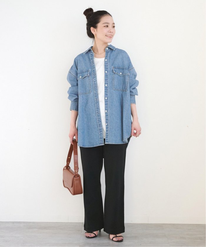 MIDWEST別注 定価6万 newsed ニット スウェット シャツ デニム