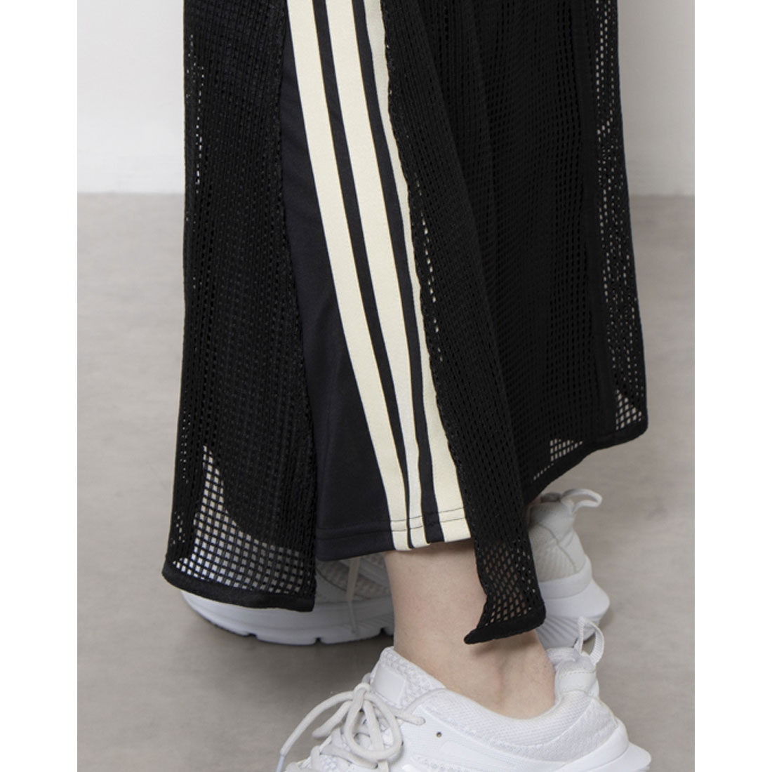 アディダス W LUX CA ウーブン レイヤードスカート Lサイズ アディダス adidas W LUX CA ウーブン レイヤードスカート