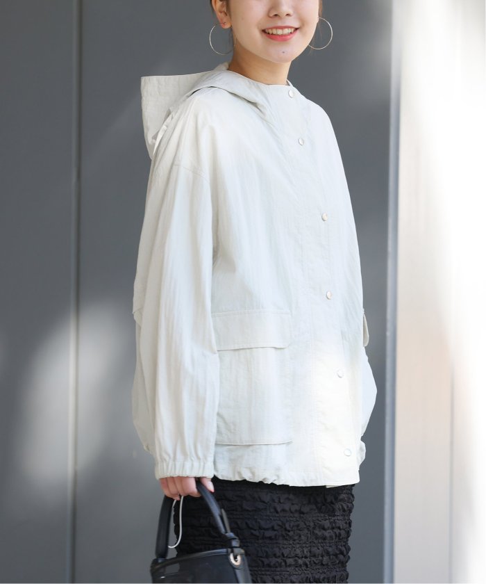 JOURNAL STANDARD relume｜ナイロンフーディーショートブルゾン