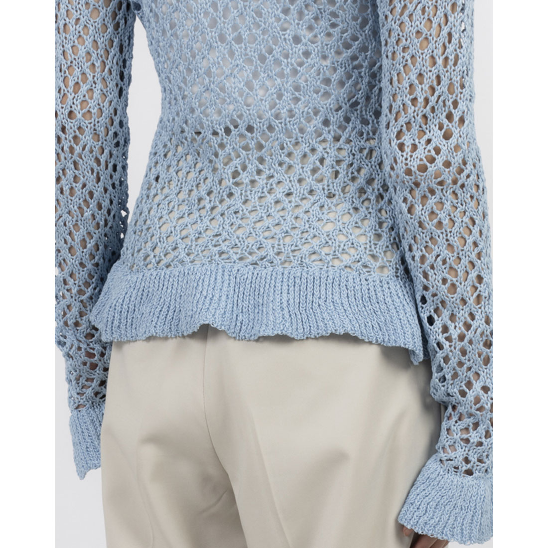 クラネ CLANE BOAT NECK CROCHET KNIT TOPS(507895012) | クラネ クラネ CLANE BOAT NECK CROCHET KNIT TOPS(507895012) | クラネ