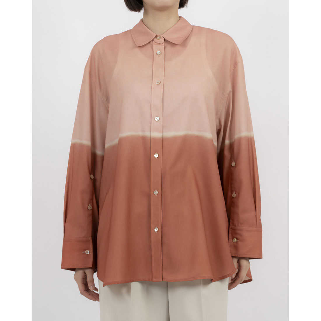 クラネ CLANE GRADATION SHIRT(507895015) | クラネ(CLANE) - d クラネ CLANE GRADATION SHIRT(507895015) | クラネ(CLANE) - d