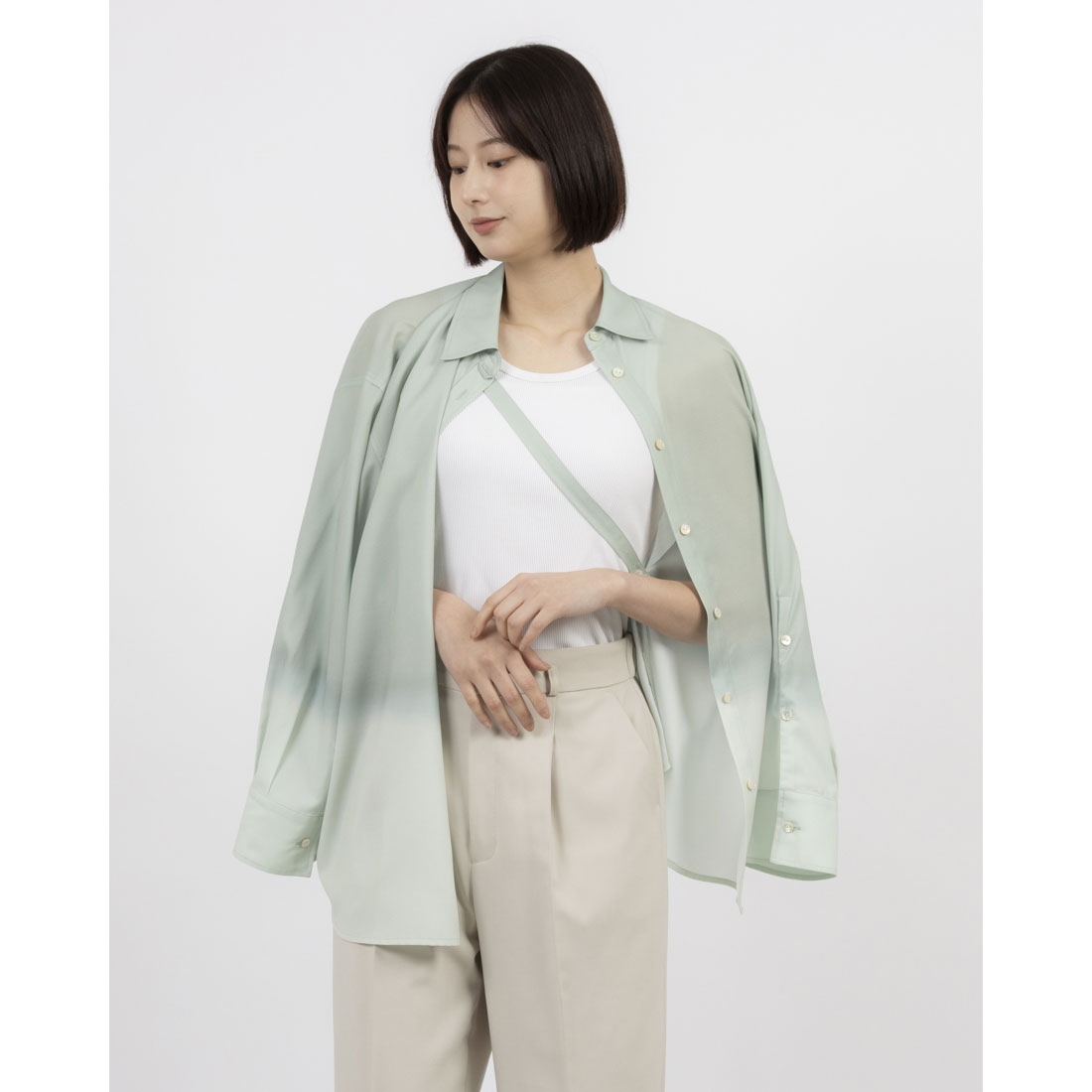 クラネ CLANE GRADATION SHIRT(507895015) | クラネ(CLANE) - d