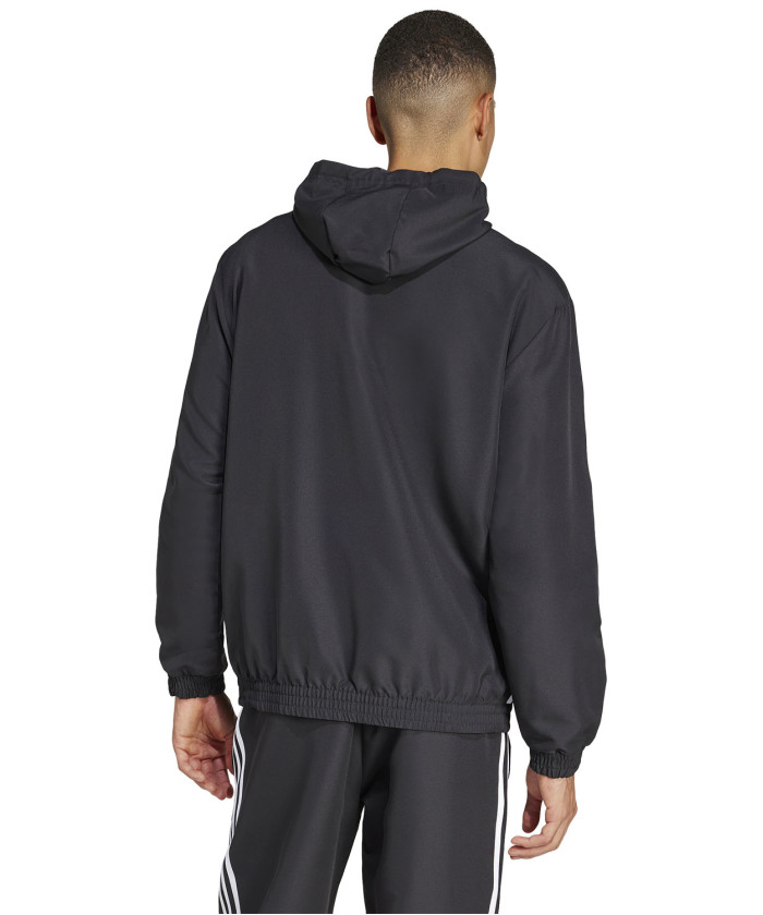 サントリーサンゴリアス adidas フード付きジャケット 黒 90s 国旗タグ アディダス スリーライン 黒 フード付き ジャージ