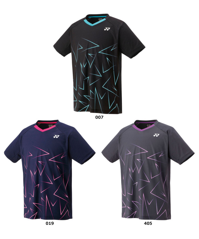 ゴンザレス　YONEX スポーツシャツ 青/黒 ヨネックス（YONEX）（メンズ、レディース）テニスウェア UV