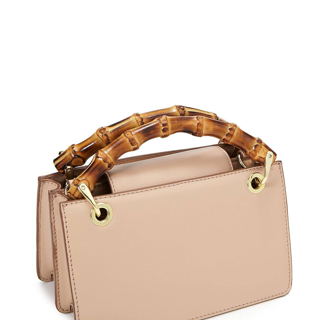 トプカピ TOPKAPI バンブーハンドル レザー2way ショルダー