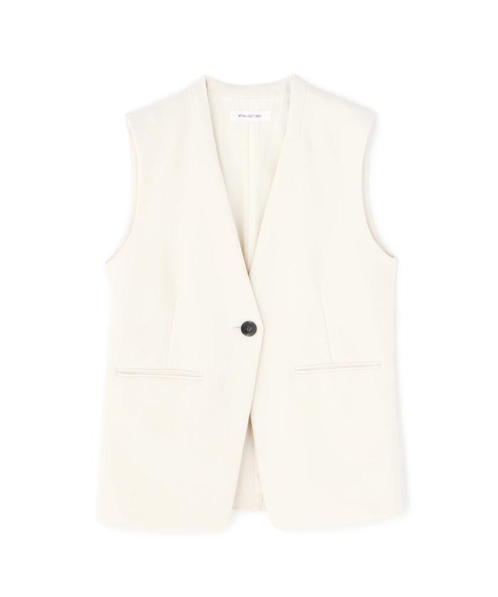 セール 50%OFF】ノーカラーミニマルジレ(507896987